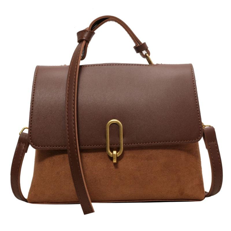 Retro classic small square bag women's trend new commuter shoulder crossbody armpit high texture handbag women
