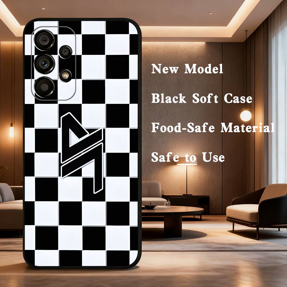 B-Blacklist   Phone Case Soft Black Protective Case for Samsung Galaxy A32, A10, A71, A11, A12, A13, A31, Note 10, 9, 8, Etc.