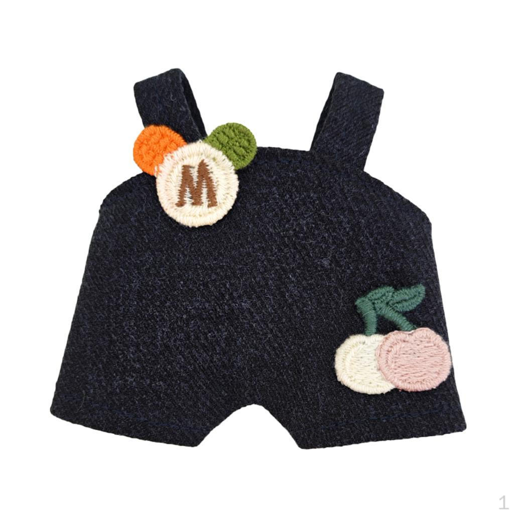 

17cm Doll Accessories Pants Dressup Toy Comfortable Dress up Overall Cute темно-синий