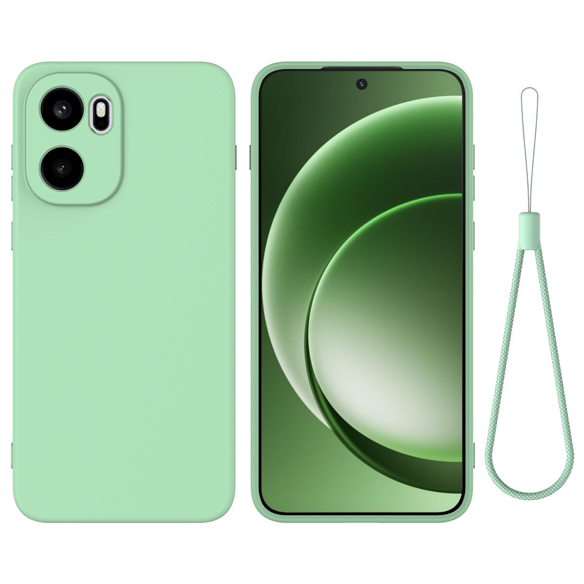 

Для OnePlus Ace 6 5G/OnePlus Ace 6T 5G/OnePlus 15R 5G Силіконовий чохол-накладка на задню панель телефону з ремінцем для руки