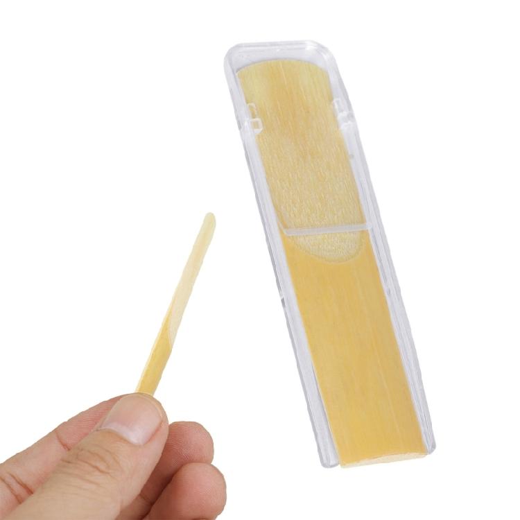 10Pcs Saxophone Reed Wood Altos/Soprano Saxophone Mouthpiece Reed Saxophone Replacement Accessories Easy To Blow