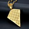 Big Crucifix Jesus Cross Pendant Male Gold Color Stainless Steel Christian Necklaces for Men Religious Fashion Jewelry Gift