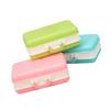 3pcs Medicine Box Portable Medicine Box 6 Compartment Storage Medicine Box for Traveling