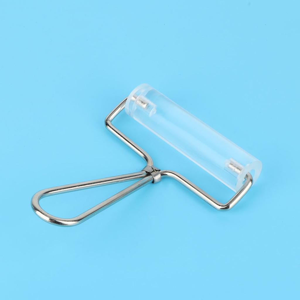 Acrylic Polymer Clay Metal Handle Rolling Pin Roller Art Clay Sculpture Hand Tool