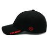 Seutaendeueob Visor Stand-Up Red & Black Ball Cap (Light Fit)