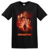 T-shirt Chicago Fire Ritratto del Cast Grafica Serie TV Drammatica Maglietta per Fan Abbigliamento Regalo