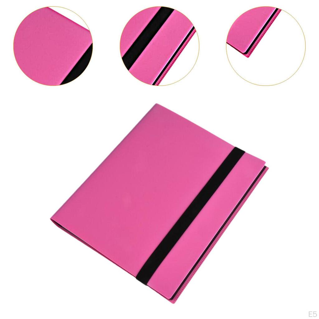 Album na karty pro sběratele, pořadač s popruhem na basketbalové karty