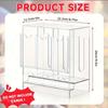 1Pcs 3-Slot Acrylic Transparent Booster Pack Dispenser Box for Distributing 120 Booster Packs Compatible with TCG Trading Cards