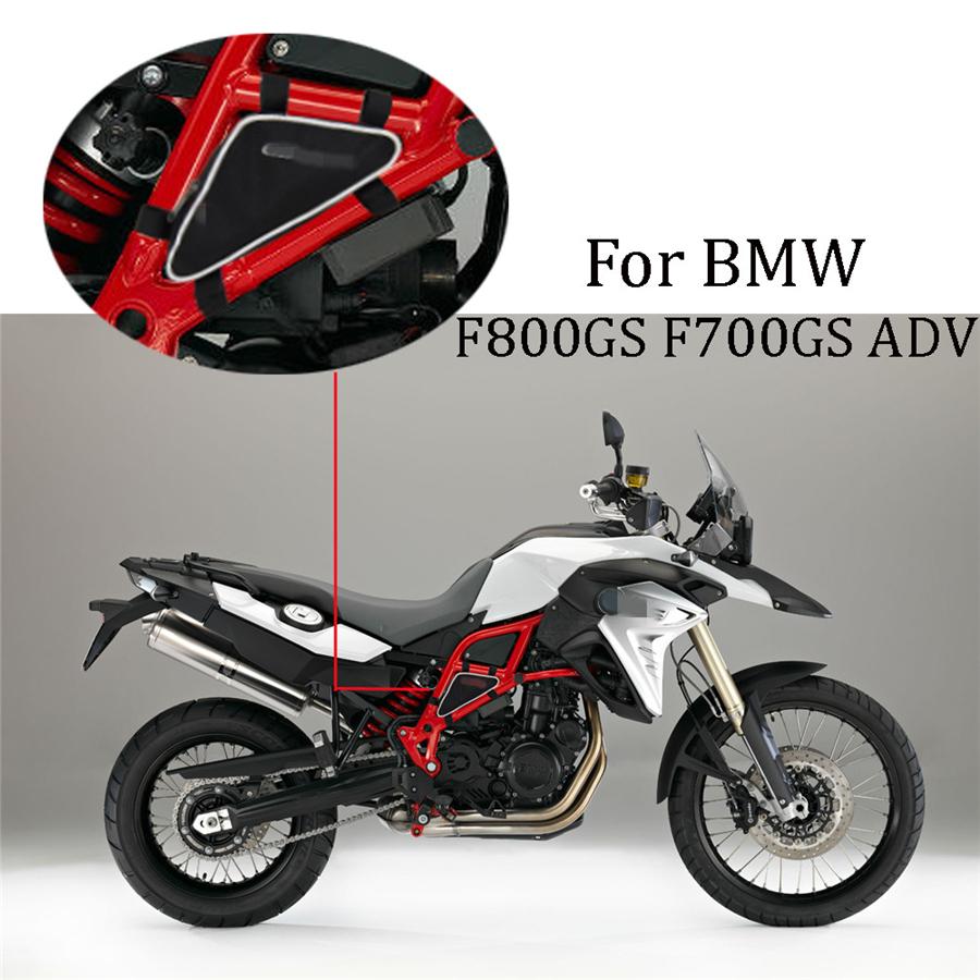

Pair Motorcycle Bag Frame Crash Bars Placement Bag For BMW F800GS F700GS Adv