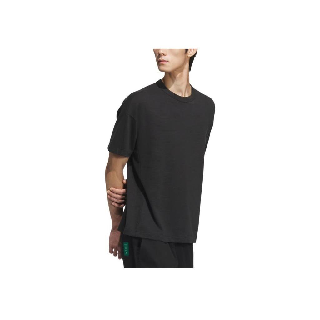 Adidas Wuji Series Soft and Comfort Toronto Sports Casual Short Sleeve T-Shirt Men Tops Black JI8707