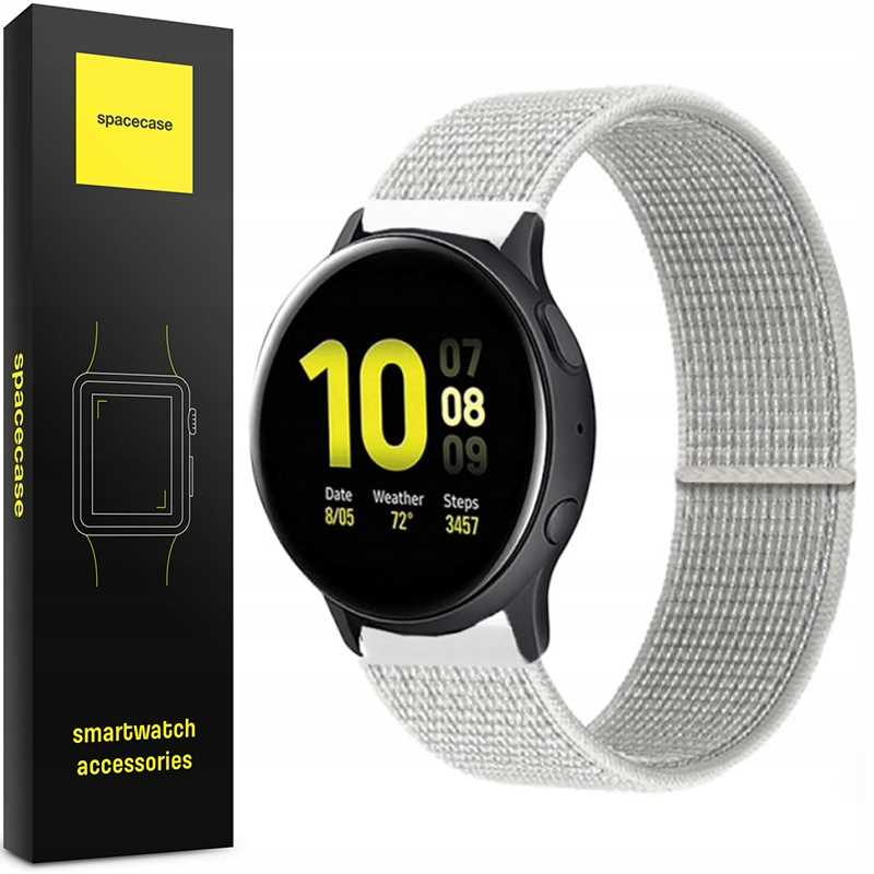 Sc Nylon Strap 22Mm White