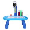 Educational Drawing Toys Set Painting Toy Projector Desk Tablet Learning Toy Tool Gift (Pink)