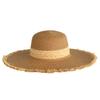 Elegant Wide Brim Straw Sun Hat Women Summer Beach Cap for Casual Daily Holiday Seasides Round Top UV Protection Sun Hats