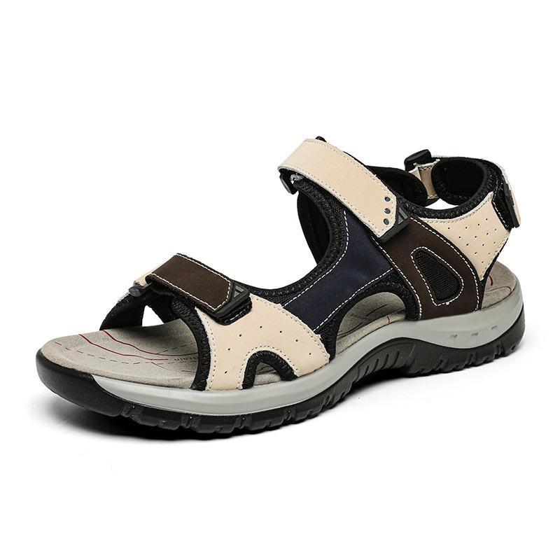 

2025 new women s sandals casual shoes daily comfortable beach shoes platform-soled breathable open-toed Roman shoes 42