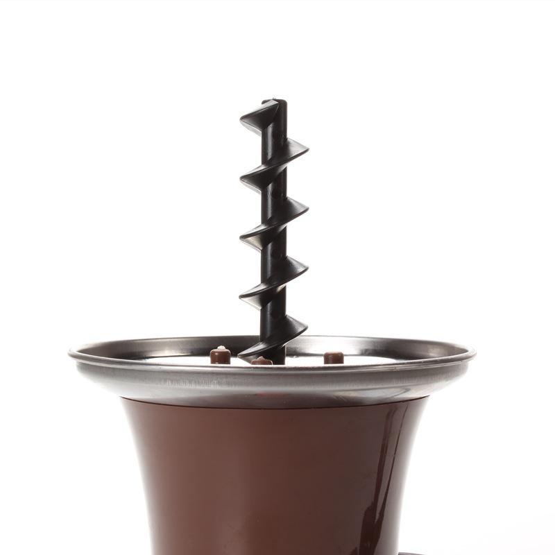 Mini Chocolate Fountain Machine for Home Use - DIY Heating and Melting Tower