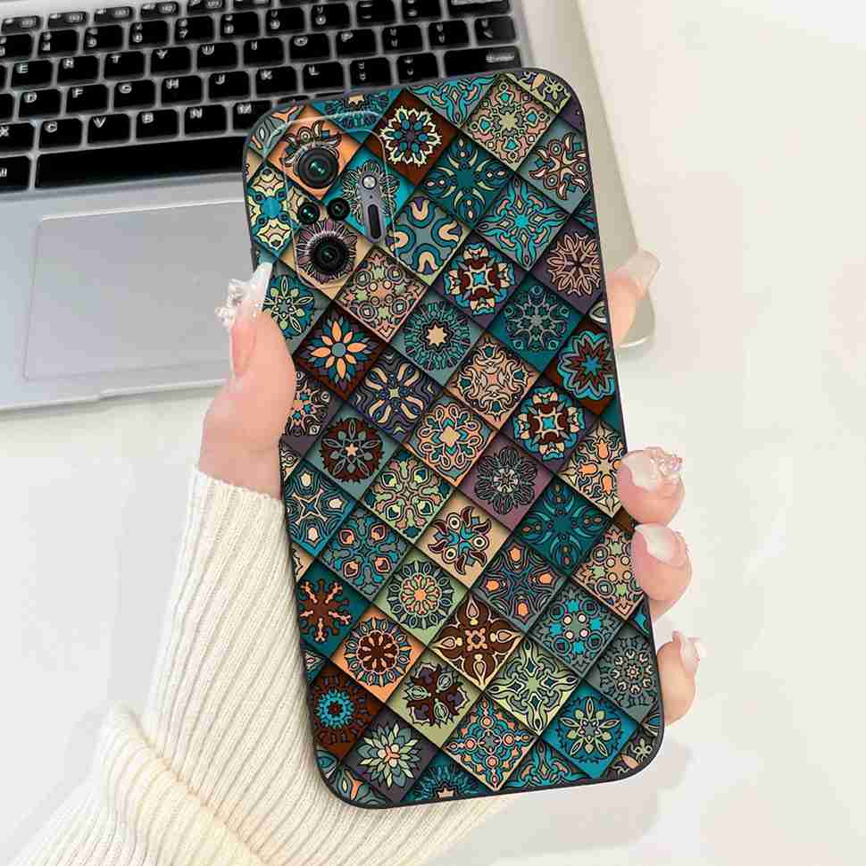 For Xiaomi Redmi Note 10 Pro 4G 6.67" Case Cherry Fashion Girl Soft Silicone TPU Cover For Redmi Note 10Pro 4G M2101K6G Shell