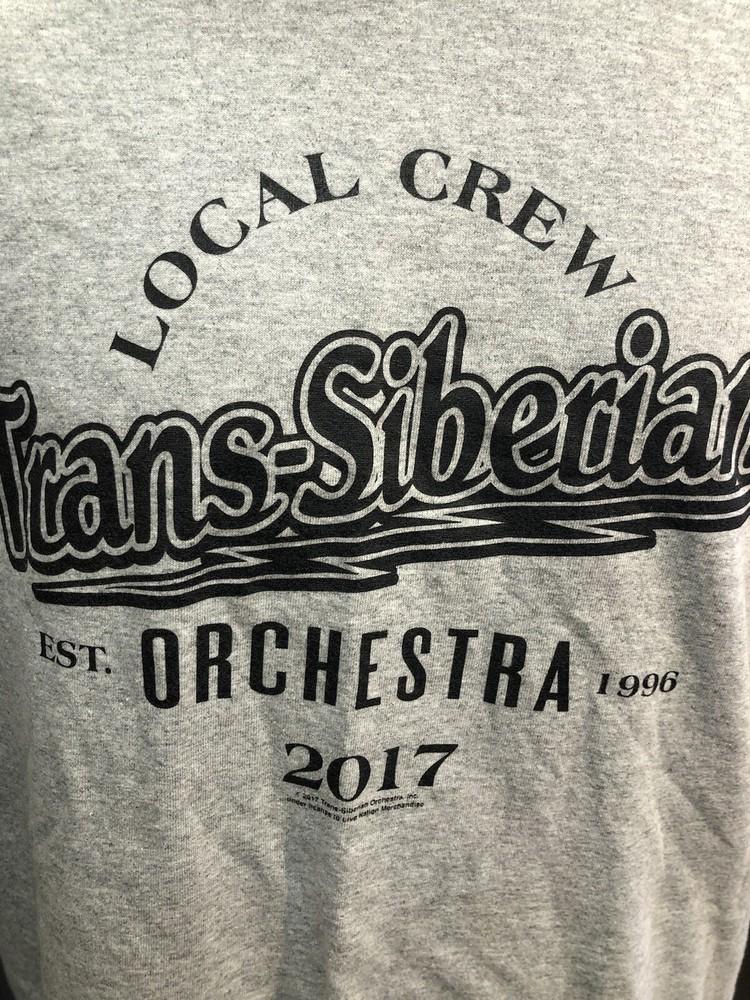 Trans-Siberian Orchestra Gray Extra Large T-Shirt 2017 Local Crew Live Nation Unisex T-Shirt XXXL