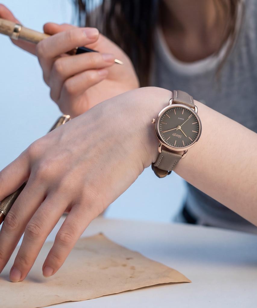 Sialeugo Sg-002-Rkh Caper Collection Women'S Leather Wristwatch
