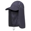 Sun Hat with Neck Flap Outdoor Hiking Camping Gardening  Wide Brim