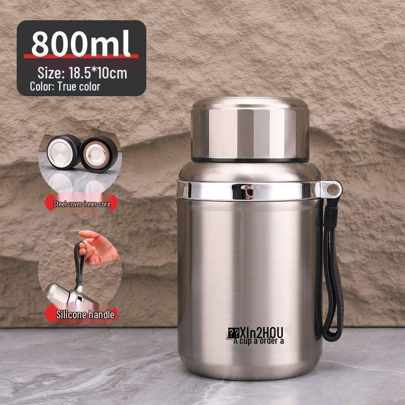 Large Capacity 316 Stainless Steel Thermos Cup for Men and Women - Portable Travel Tea Cup