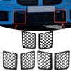 2 Pcs Car Front Bumper Center Lower Grille Mesh Guard For BMW G87 M2 2025-25 Auto Air Filter Protective Cover