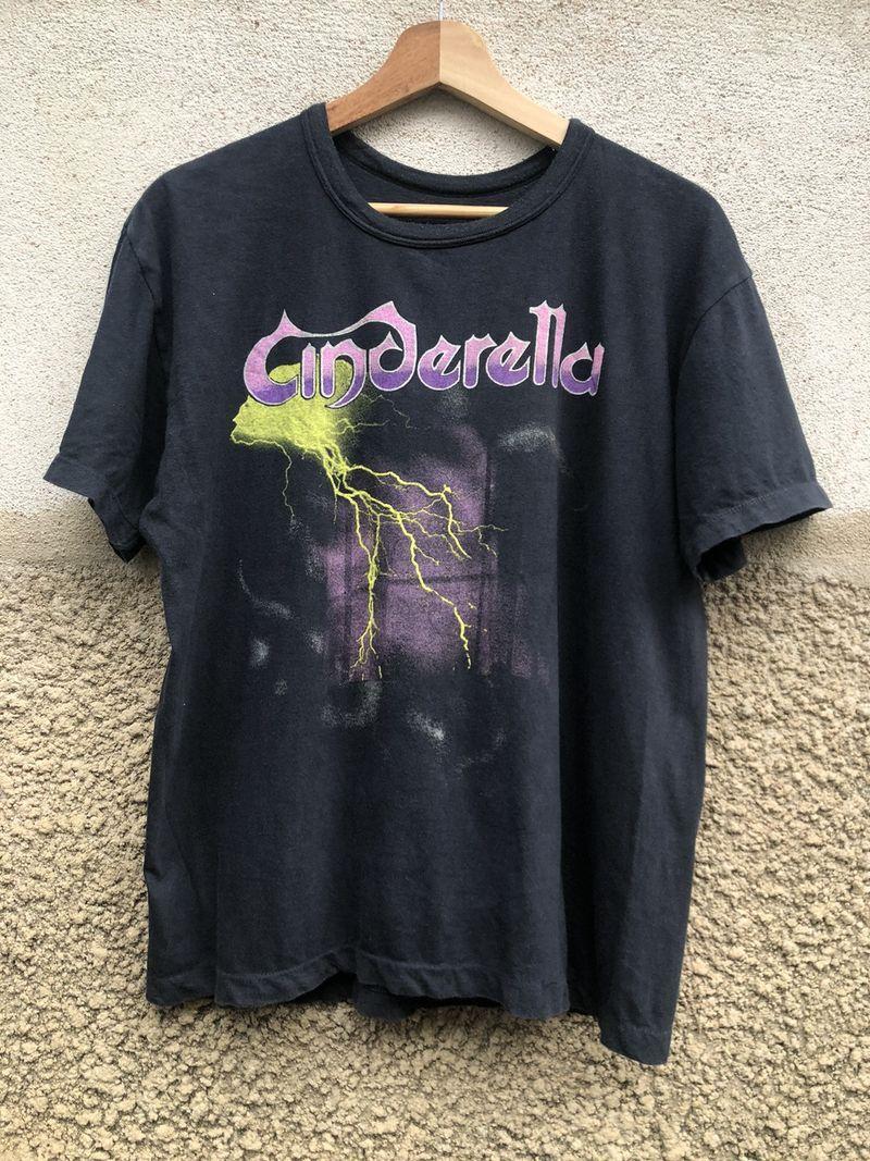 80s Cinderella Night Songs Unisex Heavy Cotton Tshirt Reprint S5XL KH7328 S