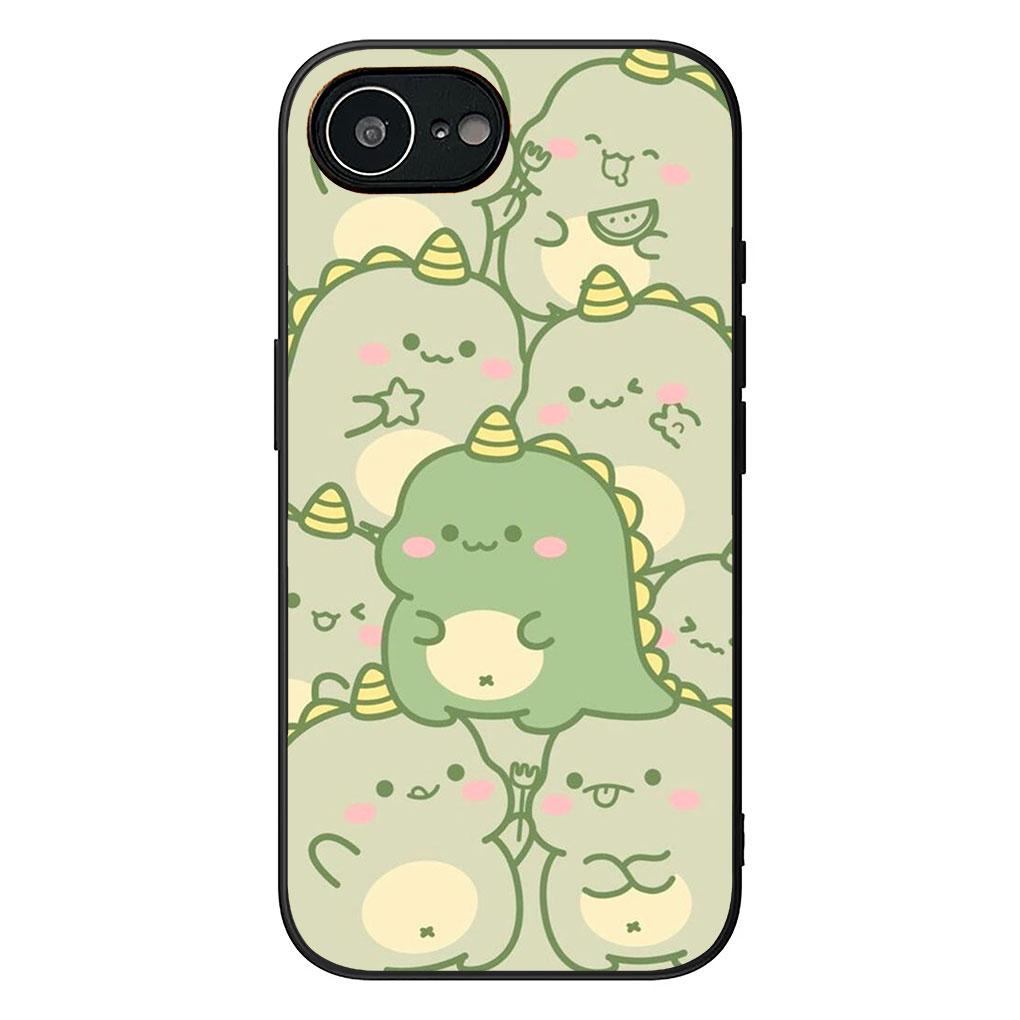 Soft Phone Cover for Xiaomi Redmi 15 9A 9C NFC 7A 9T Note 9 8 7 8T 15c A5 Case Anime Dinosaurs Cute Casing