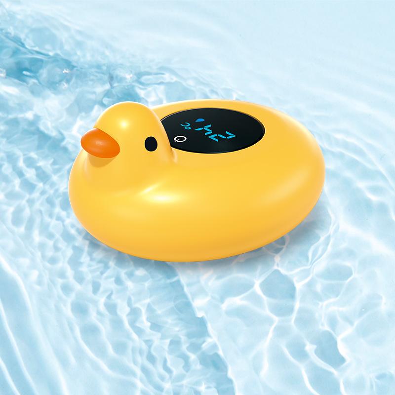 New Baby Bath Temperature Meter Floating Digital Water Baby Bath Temperature Meter LED Display Temperature Tester Safety Cartoon