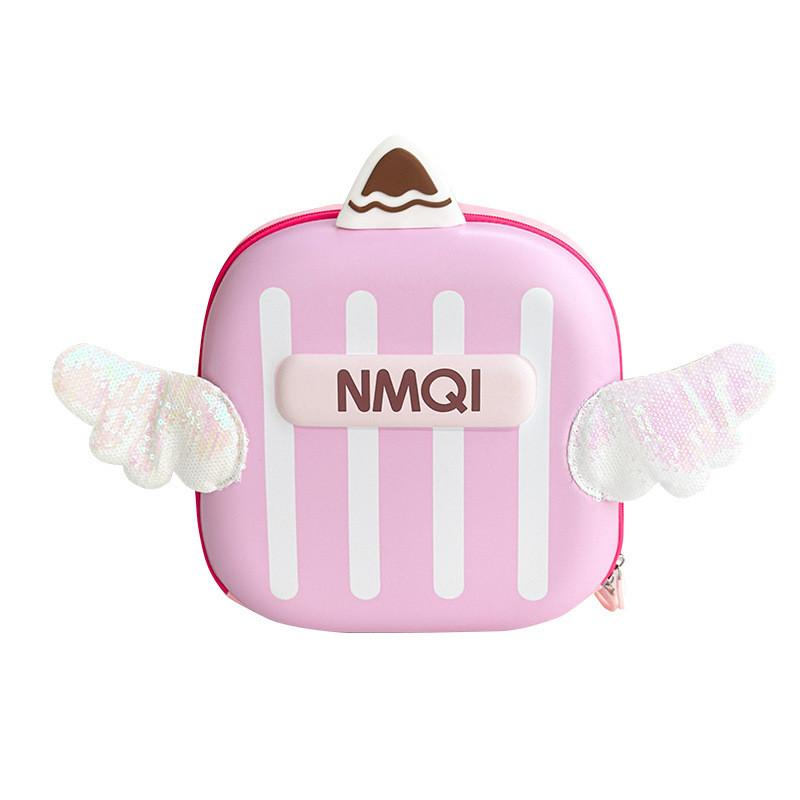Winged Childrens Charming Backpack Soft Shell Lightweight Design Perfect For Use Everyday