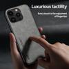 Luxury Magnetic Sheepskin Soft Leather Cases For iPhone 14 13 12 11 Pro Max Mini X XR XS SE 2 7 8 Plus Support Car Holder Cover
