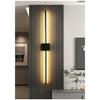 Modern LED Wall Lamp Minimalist Led Light Bedroom Bedside Long Strip Wall Sconces Living Room Sofa Home Indoor Lighting Fixture