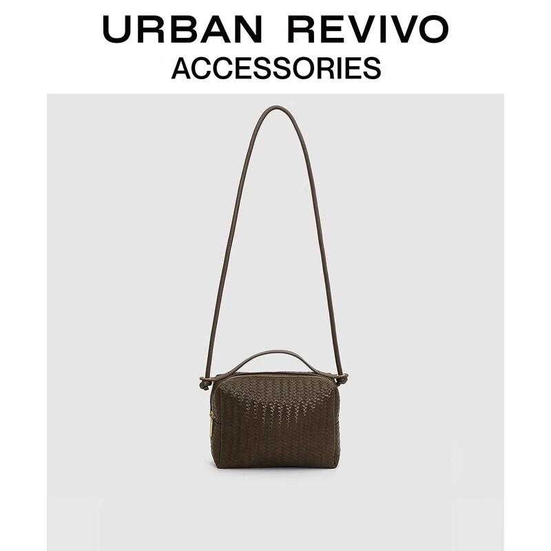 URBAN REVIVO Women s Woven Handbag One Size