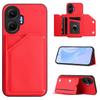 For Xiaomi Poco F7 5G/Redmi Turbo 4 Pro 5G Case Card Holder Kickstand Skin-Touch Phone Cover with Wrist Strap