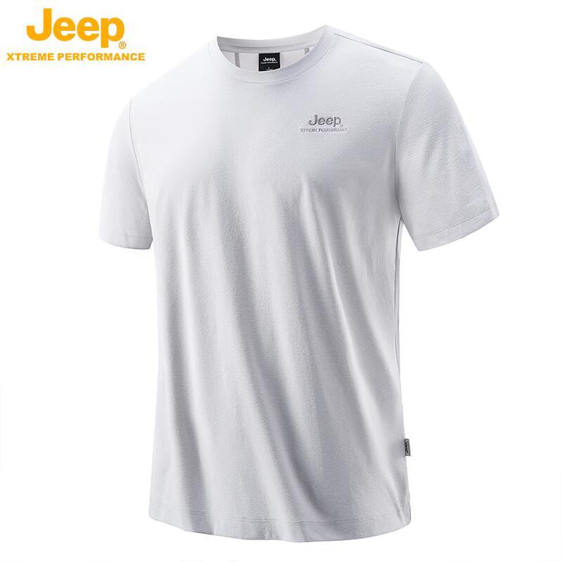 JEEP Men s Ice Silk Quick-Dry Short Sleeve T-Shirt 3XL