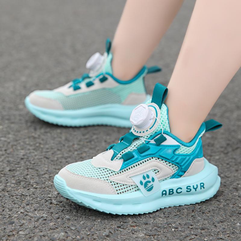 

Детская мода, дышащая одинарная сетка, повседневные трендовые прогулочные детские студенческие кроссовки для бега, спортивная обувь для мальчиков и девочек, удобные спортивные кроссовки