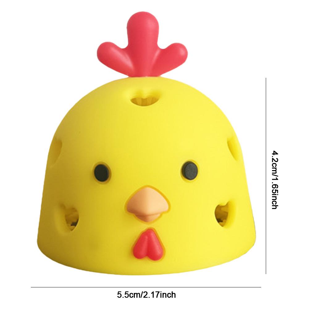 Rotary Egg Washer Silicone Egg Scrubber Kitchen Tool Easy To Clean Chicken Egg Cleaner Reusable Cleaning Tool for Fresh Eggs