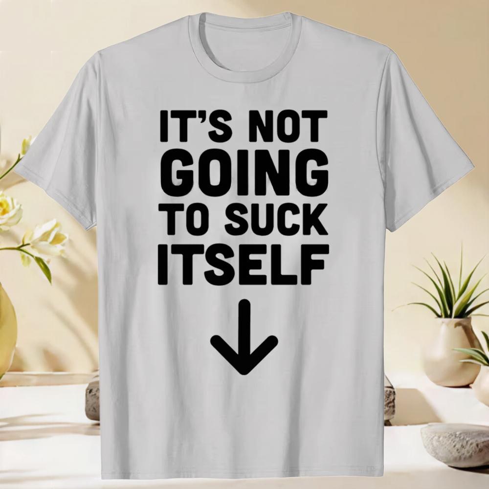 Camiseta Engraçada 'Não Vai Sucar' Sexo Humor Adulto Humor Retrô Streetwear Camiseta Manga Curta Unissex Roupas Largas