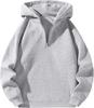 2026 American Casual Zip-Up Hoodie - Loose Sports Sweatshirt for Autumn/Winter European & American Streetwear