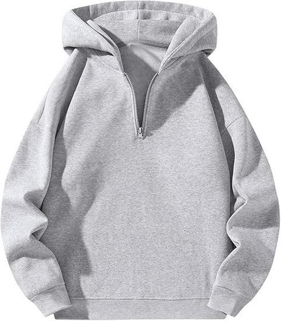 2026 American Casual Zip-Up Hoodie - Loose Sports Sweatshirt for Autumn/Winter European & American Streetwear