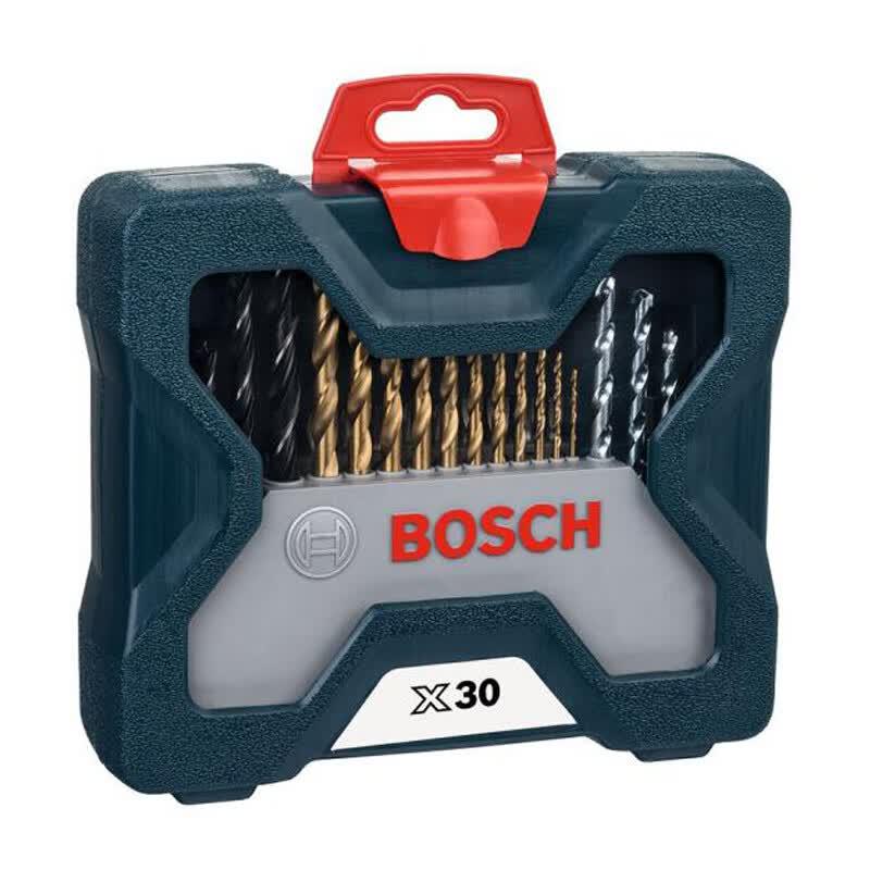 Bosch 30-Piece Titanium-Coated Drill Bit Set