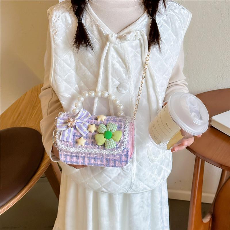 Childrens Bag Cartoon Girl Portable Mao Mao Strange Shoulder Slung Small Bag