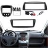 For Citroen C1 for Peugeot 107 Car Stereo Radio Fascia Panel Plate Frame CD Panel Dashboard Audio Frame