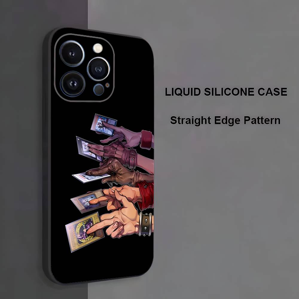 Game Yu-Gi-Oh Card Phone Case For iPhone 17,16,15,14,13,12,11 ,Pro Max,XS,X,XR,SE,Mini,8,7,Soft Silicone Black Cover iPhone16promax