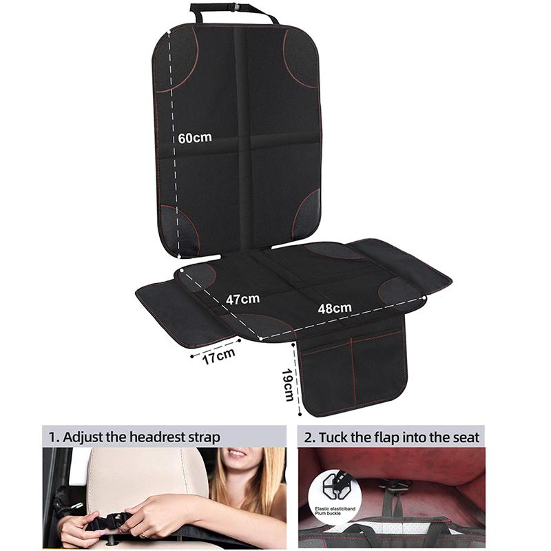 

Универсальное детское сиденье безопасности противоскользящие коврики против царапин Защитная бухта сиденья