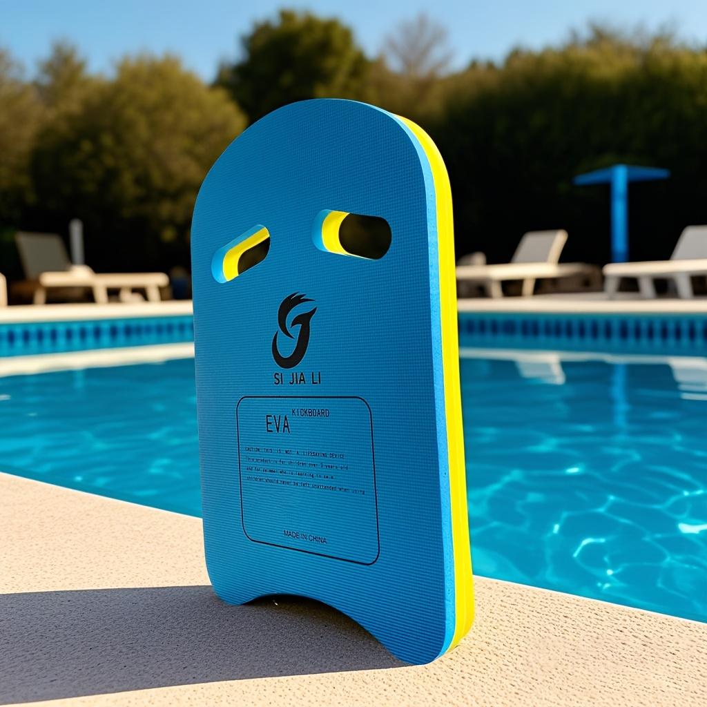 

1Pc Professional Swimming Trainer, Universal Float Board With Hand Grip Holes, Swimming Pool Kickboard, Professional Swimming Equipment, U-Shaped 1pc blue