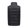 Unisex Winter Down Cotton Vest – Thick, Warm, Outdoor Waistcoat with Embroidered Logo