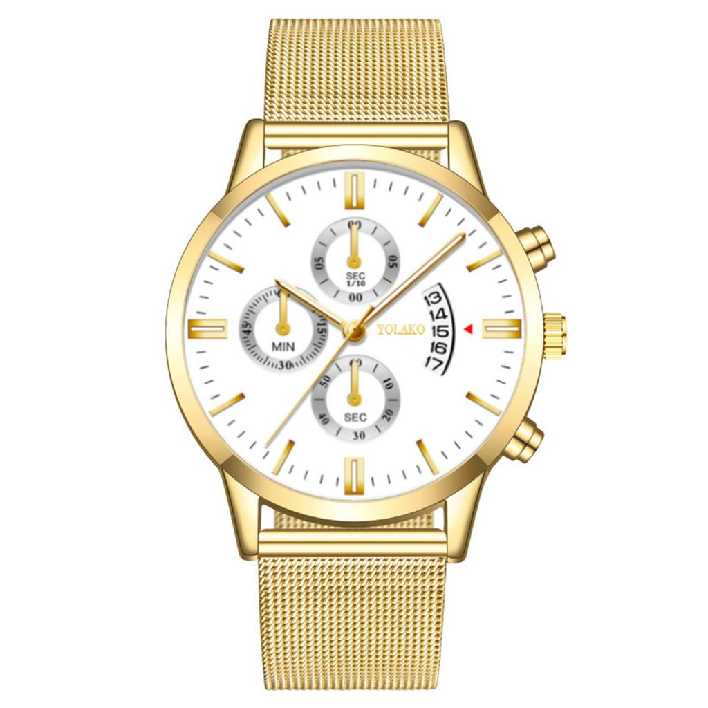 Men's Luminous Running Alarm Clock Watch