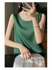 Summer 2025 Women's Round Neck Sleeveless Pullover Vest 