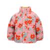 Tiny Cotton Aw24 302 P17 Flowers Short Padded Jacket Flower Short Padded Kids Jacket