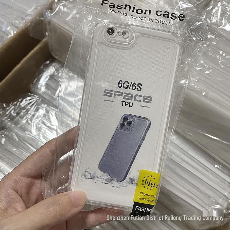 Clear Soft Anti-Fall Case for iPhone 16/16 Pro Max, Compatible with iPhone 13/15